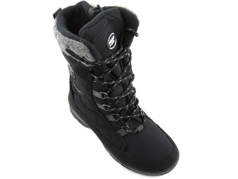 Dětské sněhule s membránou a softshellem - AMERICAN CLUB SN14/23, černé