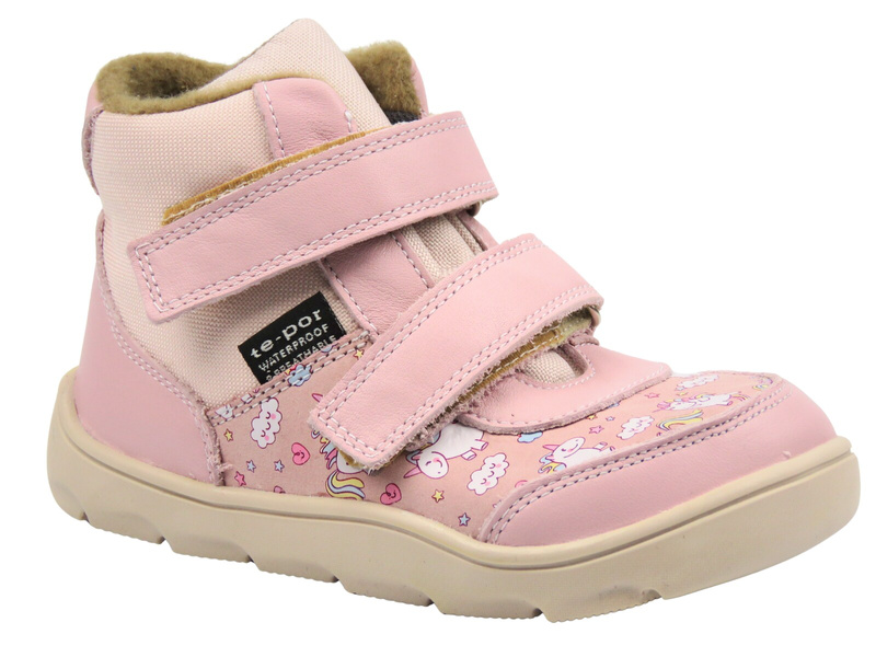 Dívčí kotníkové boty JAMET 2225, světle růžové