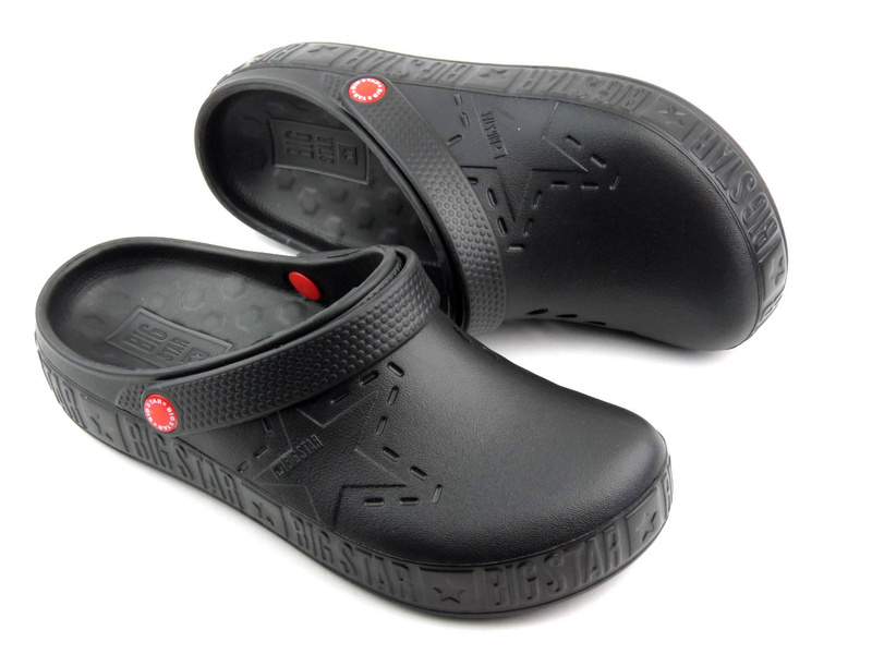 Pánské dřeváky - BIG STAR II175001, černé