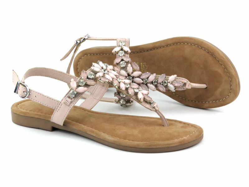 Dámské sandály, žabky - Marco Tozzi 2-28188-20, růžové II