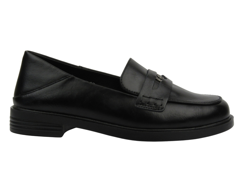 Elegantní dámské mokasíny Vinceza 18100, černé