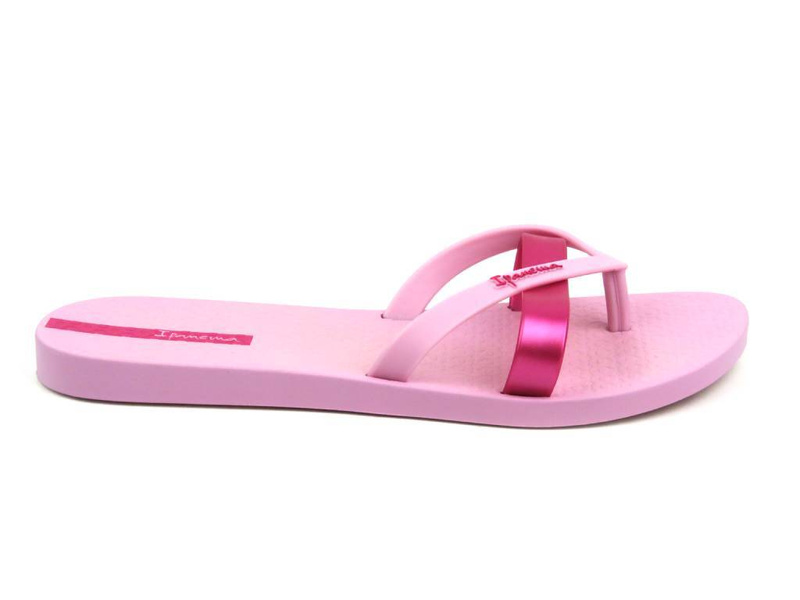 Dámské gumové žabky IPANEMA 81805, metalicky růžové