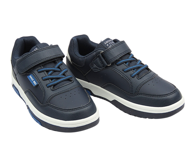 Dětská sportovní obuv tmavě modrá American Club ES 148