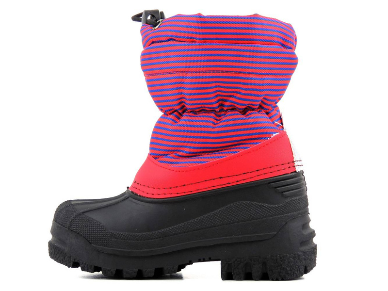 Dětské sněhule s ovčí kůží - LEE COOPER LCJ-21-44-0528K, červené