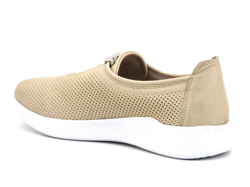 Dámské prolamované tenisky - VENEZIA 1345 R097, béžové