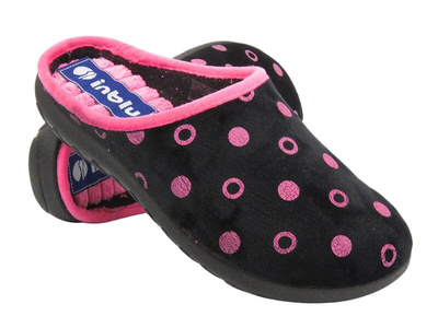 INBLU Dámské pantofle ET-24 Black Slip-on 