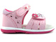 Dětské sandály s koťátkem - American Club DR 22/21(22) 29/22, růžové