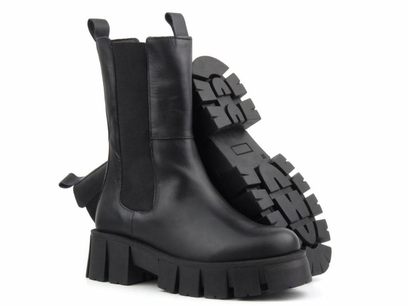 Dámské boty Chelsea, pracovní - VENEZIA 9335191, černé