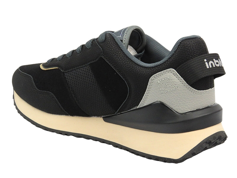 Šněrovací pánské sportovní boty černé Inblu IU-15