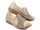 Dámská kožená obuv pro citlivá chodidla - HELIOS Komfort 714, béžová