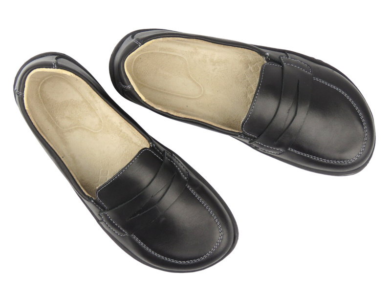 Barefoot obuv, dámské nazouvací polobotky Helios 433 bílé