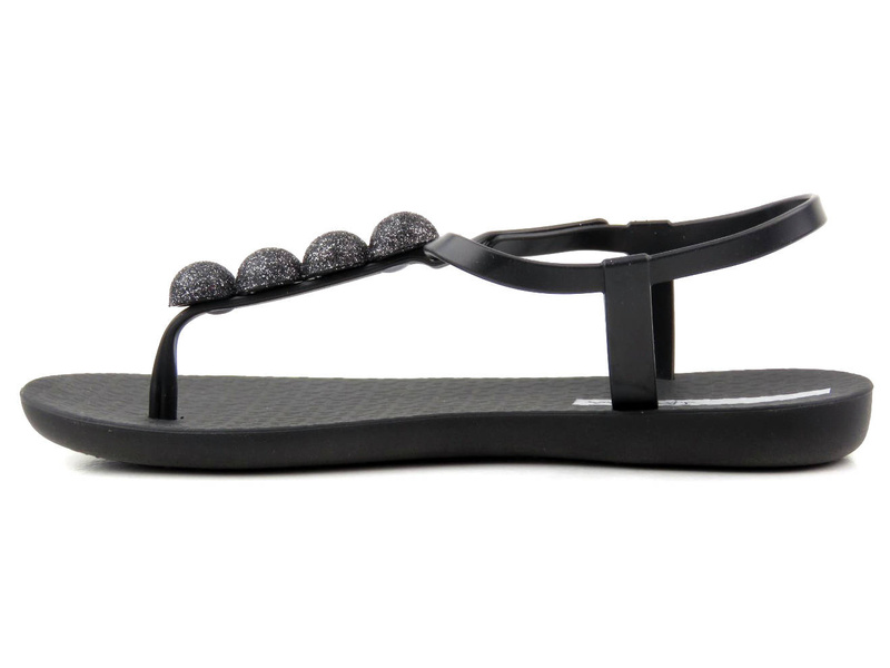Elegantní dámské sandály s lesklými kuličkami - Ipanema 26751, černá