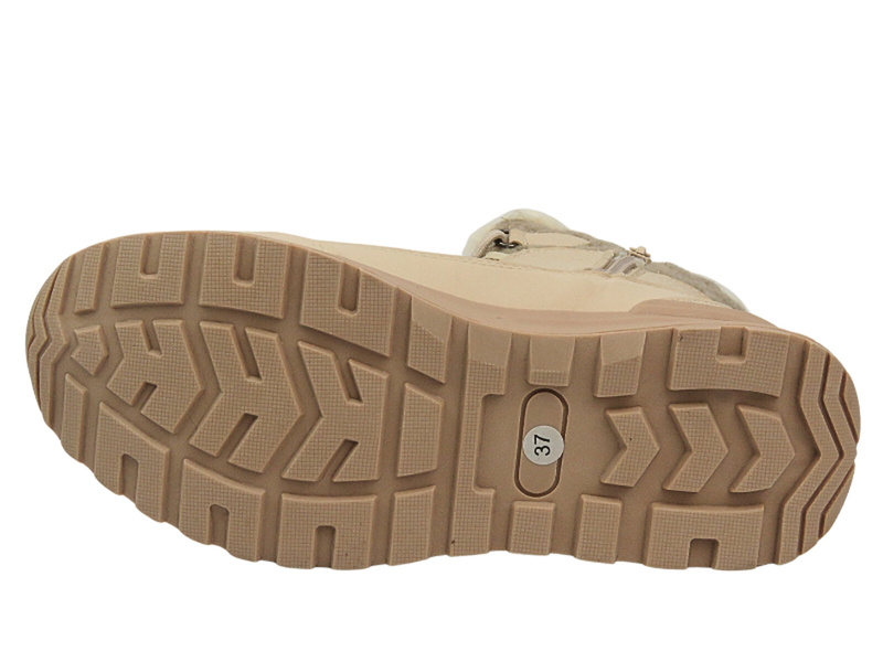 Dámské vysoké sněhule AMERICAN CLUB SN45/24, béžové