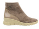 Dámské boty na platformě - HELIOS Comfort 600 Beige se zipem Polská značka