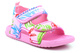 Pěnové dětské sandály na suchý zip - American Club NH 85/23 NH 86/23, růžové