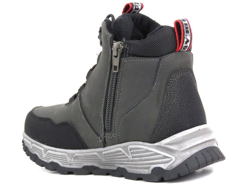 Dětské trekové boty, zimní boty - Novinky 23DZ23-6588, šedá