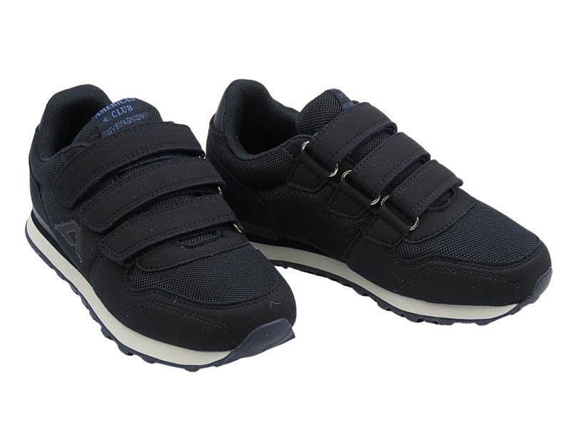 Chlapecké sportovní boty, tenisky – tmavě modré AMERICAN CLUB WT 154/23