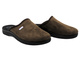 Pohodlné pánské pantofle INBLU DG-75U, tmavě hnědé