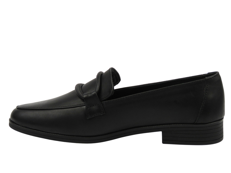 Stylové dámské polobotky Nika Komfort 0817-25104, černé