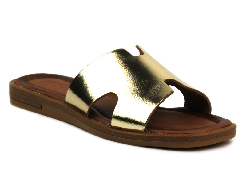 Dámské ploché žabky - Potocki 23-21007, černé