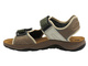 Pohodlné, klasické pánské sandály hnědé INBLU TO-1E