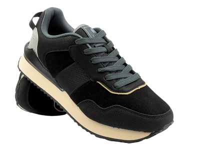 Šněrovací pánské sportovní boty černé Inblu IU-15