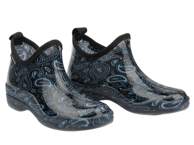 Dámské galoše, nepromokavé boty Chelsea - WOJTYŁKO 2209, černé