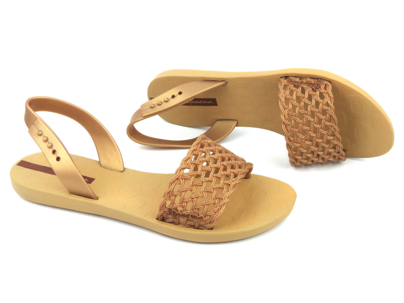 Veganské dámské sandály - IPANEMA 82855, béžové