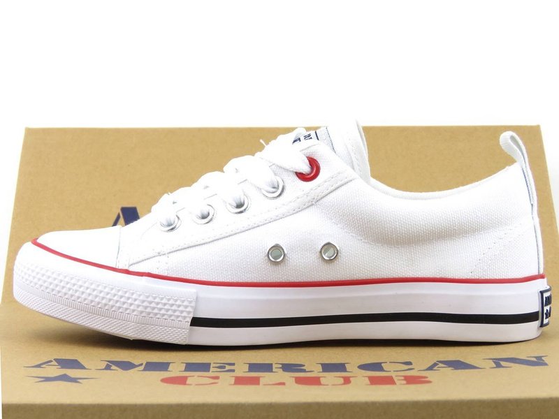 Dětské tenisky AMERICAN CLUB LH 25/21, bílé