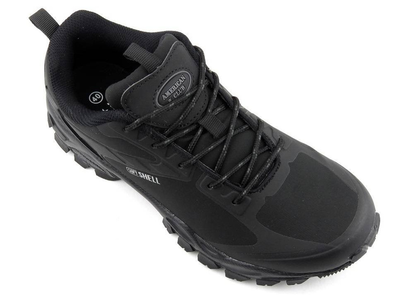 Lehké pánské trekingové kalhoty Softshell American Club HL 19/21