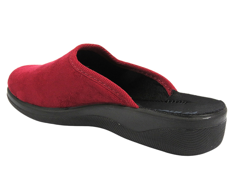 Dámské domácí pantofle - Inblu CU-2D Maroon - Slip-On