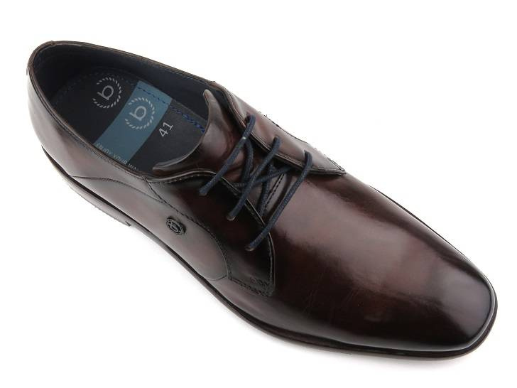 Elegantní pánské kožené boty - BUGATTI 311-A5Q06-1000, hnědé