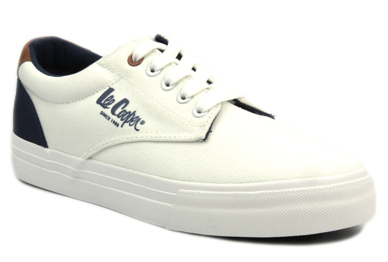 Pohodlné pánské tenisky - Lee Cooper LCW-24-02-2140, bílé