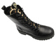 Dámské kožené boty - CheBello 4587 Black with Zipper 