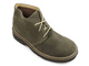 Pánské boty pro mládež z přírodní kůže - HELIOS 606, olivová
