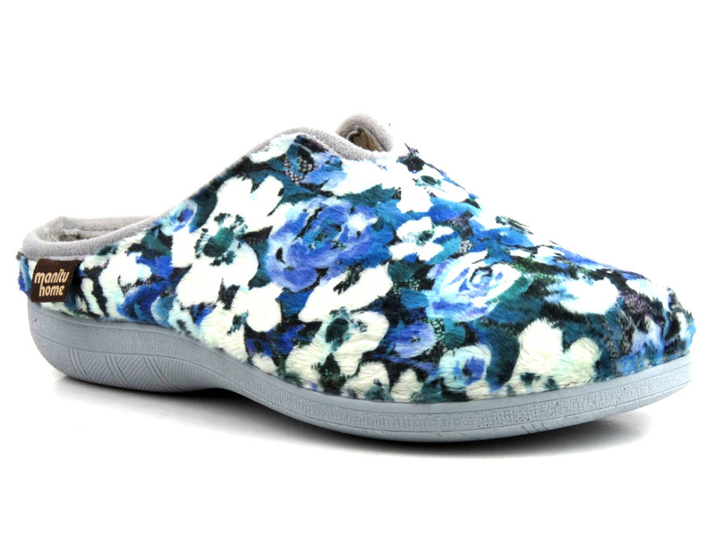 Dámské pantofle s vyjímatelnými vložkami - MANITU 320075-05, modré