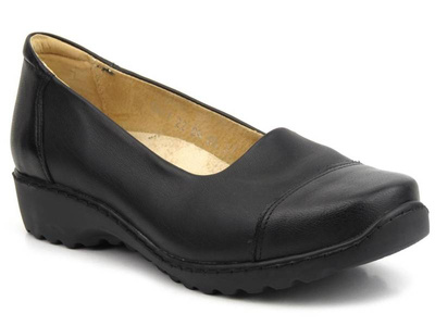 Pohodlné, měkké dámské boty se strečem - AXEL 1437, černá