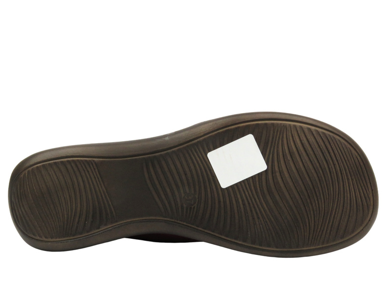 Pohodlné dámské boty s měkkou stélkou - Helios Comfort 655, vínová