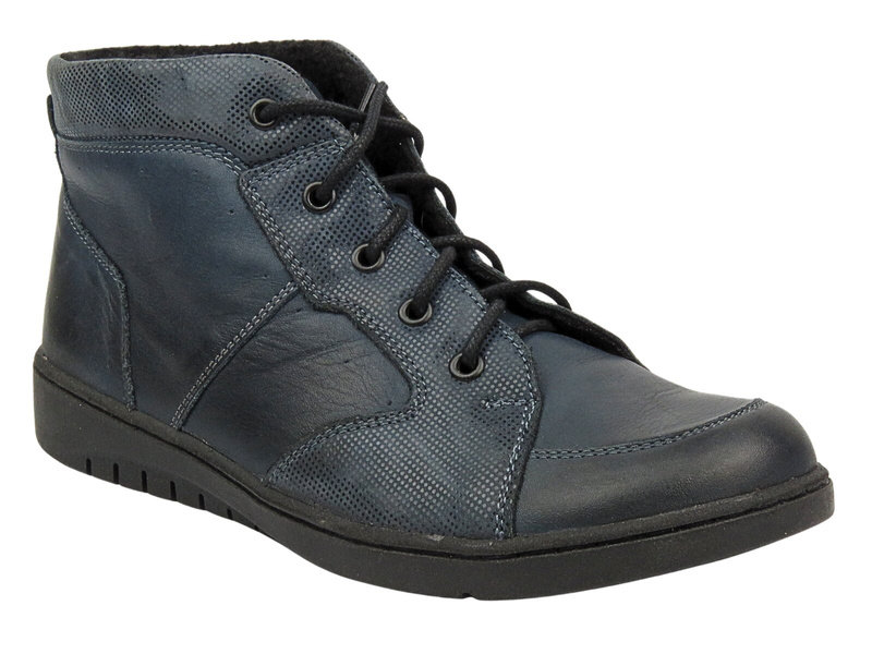 Dámské boty ve sportovním stylu - HELIOS Comfort 529, tmavě modrá