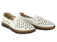 Dámské espadrilky - Unisoft 26PB02-9926, Bílá