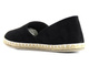 Dámské espadrilky s vykrojeným svrškem - NEWS 20TX02-2416, černé