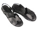 Dámské kožené sandály Nika Comfort 0162-85, černé