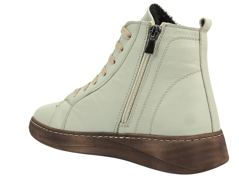 Pohodlné dámské kotníkové boty VACARO 3.982.803, šedé