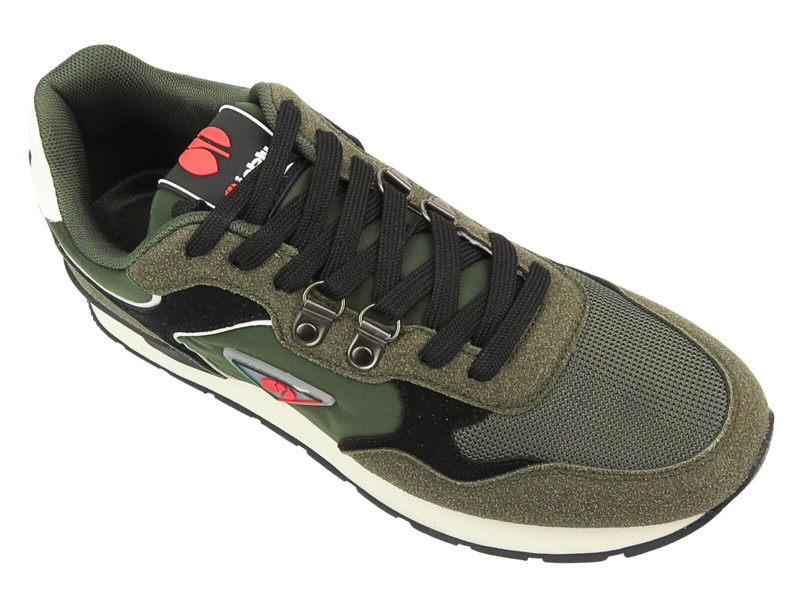 Zelené pánské sportovní boty na šněrování Inblu IU-16