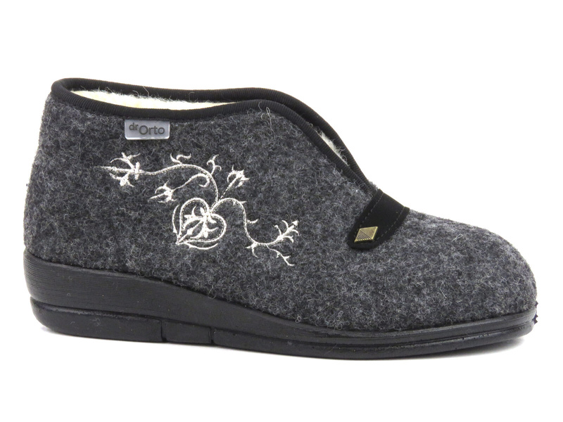 Pantofle, dámská ortopedická obuv - Befado dr Orto 031D028, černá