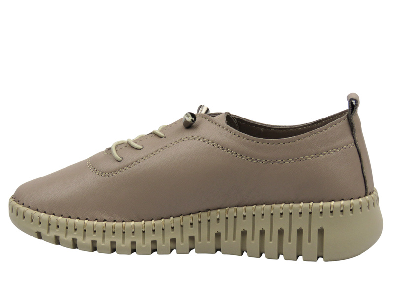 Pohodlné dámské polobotky Sokolski 4000, světle šedé