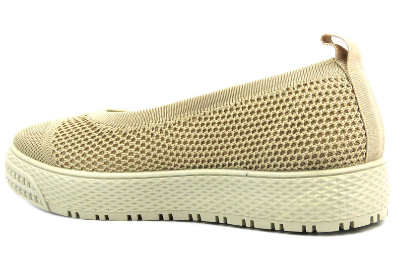 Dámské boty, espadrilky - Novinky 24TX02-7637, béžové