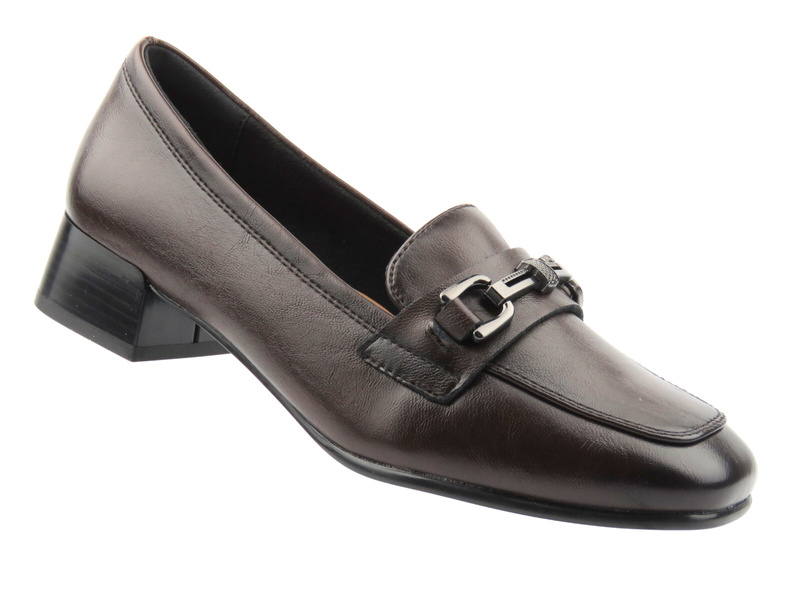 Elegantní dámské mokasíny Vinceza 39965, černé