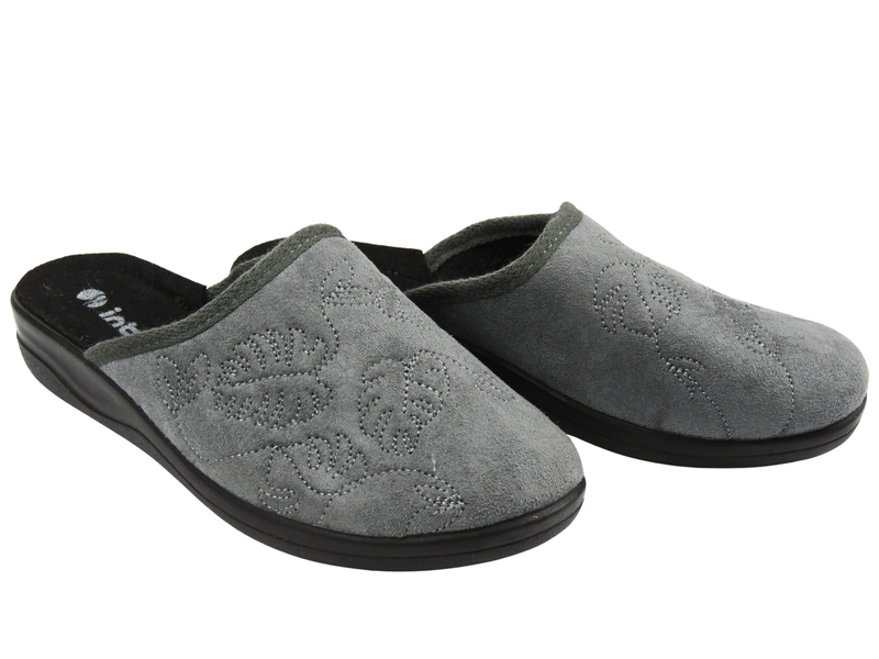 Dámské domácí pantofle Inblu LV-18 šedé