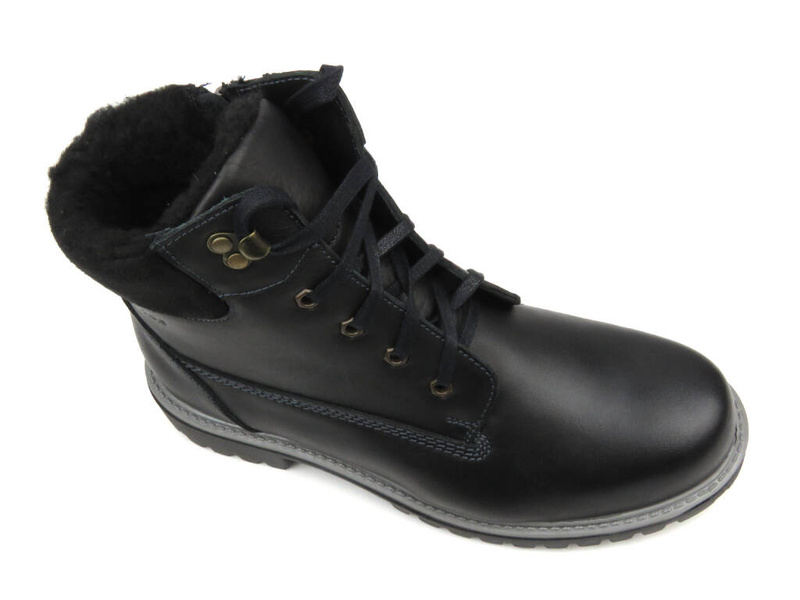 Pánské boty - HELIOS Komfort 822, černé